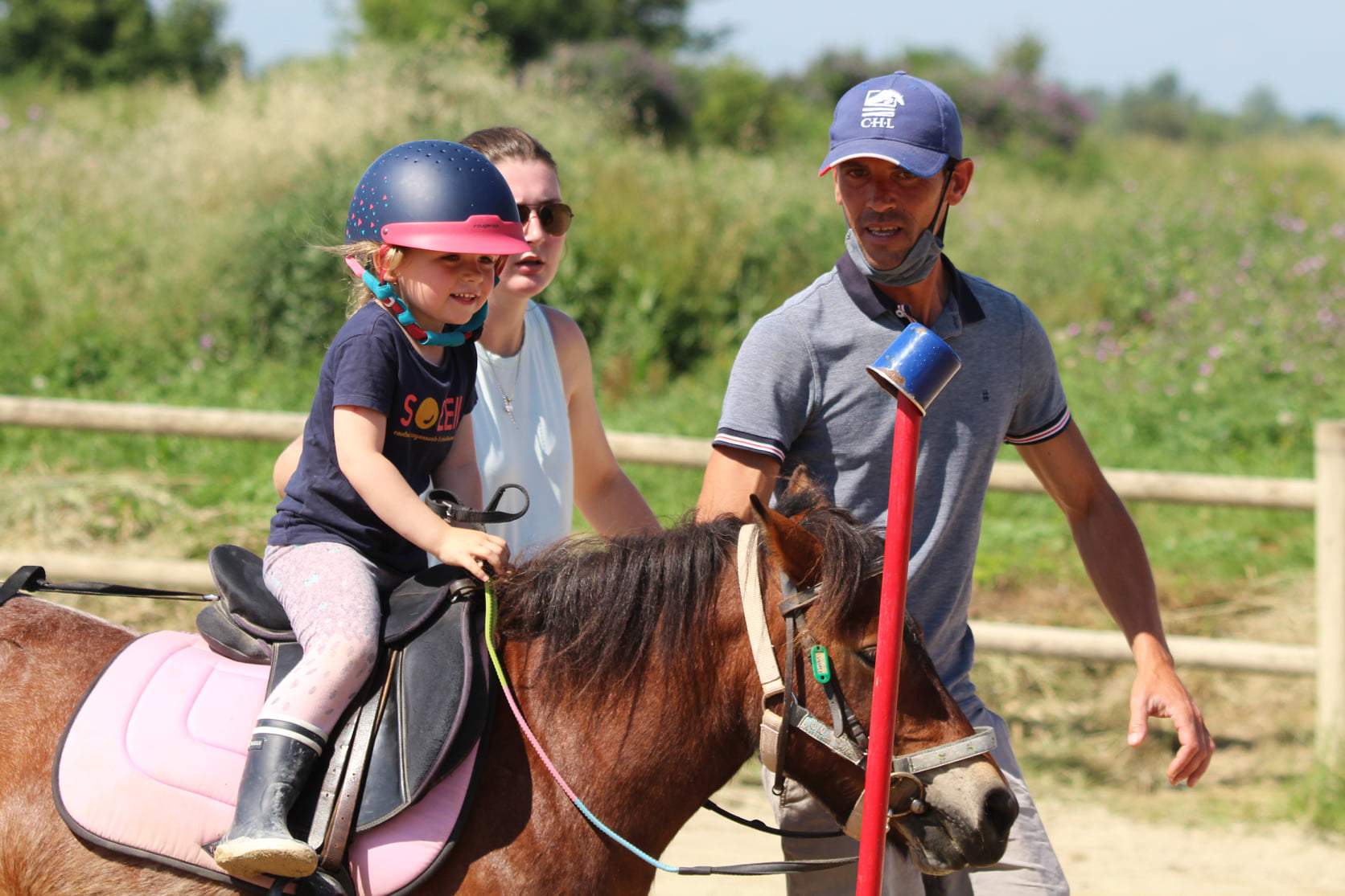Cours d'équitation pour enfants, adolescents et adultes